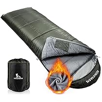 Amazon.co.jp: 寝袋 シュラフ 冬用 封筒型 冬用シュラフ 裏起毛